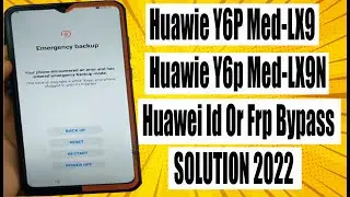 Huawie Y6P Med-LX9 Huawei Id Or Frp Bypass