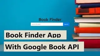 How to Program Web App Using Google Book API 1: HTML