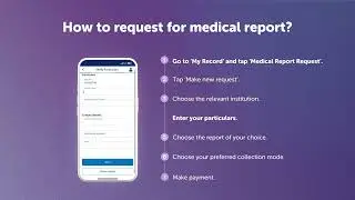 NUHS App Guide - Medical Report Request