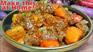 The Best Beef Recipe Youll Ever Make 💯👌You will be addicted ❗Easy Ingredients Beef Kaldereta✅