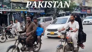 Karachi, Pakistan Walking Tour 4K! Bolton Market Walking Tour!