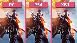 Battlefield 1 – PC Ultra vs. PS4 vs. Xbox One Alpha Graphics Comparison