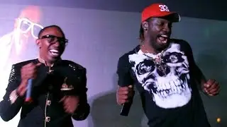 Dwayne Bravo & Chris Gayle At DJ Bravo Champion Video Song Launch