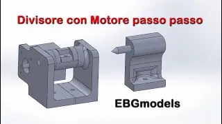 Divisore meccanico mosso da motore passo passo comandato con Arduino  1° Parte