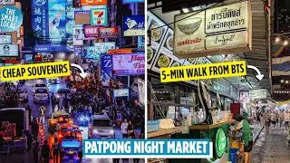 Bangkok Travel Guide: SILOM Morning Market | PATPONG Night Market | 24 Hr Food Court | 7-11 & Donki