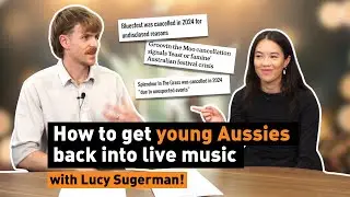 How to get young Aussies back into live music with Lucy Sugerman