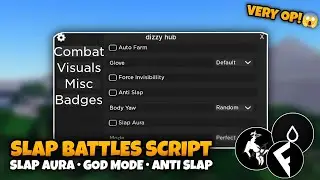 New! Dizzy Hub - Slap Battles [🔥Update] OP Gui Script! (Arceus, Hydrogen, Fluxus)