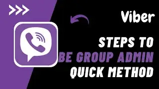 How to Be Admin On Viber Group | Become Admin in Viber Group 2023 !! Viber Group Admin