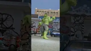 HULK dancing Babosadas!!! @qpark #animation #funny #hulk #