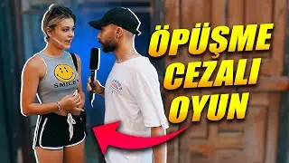 WE PLAYED WITH THE SWEET GIRL WITH PENALTY GAME ON THE STREET - Aykutx