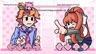 Friday Night Funkin: Doki Doki Takeover Plus! - Wilted (Monika vs Senpai) (FC)