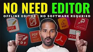 Edit PDF Files Without Editor or Internet | No Software, No Download Needed!