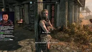 Прохождение The Elder Scrolls V: Skyrim Special Edition. Начало игры. Хелген, дракон, Вайтран #1