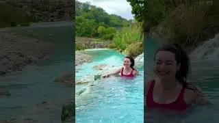 Free natural hot springs in Tuscany, Italy