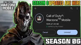 Warzone Mobile New Season 6 Updates Are Here | Biggest Android & iOS Optimization | Warzone Mobile
