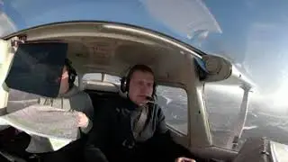 15-02-2022 полет по маршруту в Каменец-Подольский! Cessna-172. Видео 360