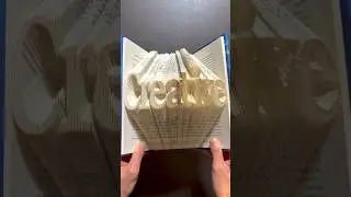 Book Folding; Creative