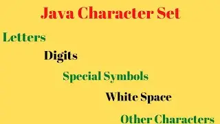 Java Character Set. What is character set in Java. 