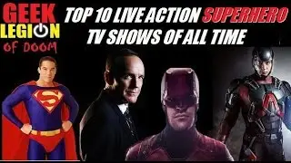 TOP 10 - SUPERHERO LIVE ACTION TV SHOWS