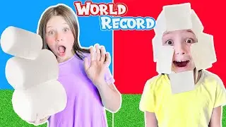 BREAKING Crazy WORLD RECORDS!! Funny Last To Fail Challenge!