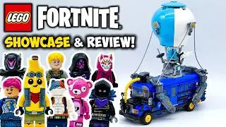 LEGO Fortnite Battle Bus EARLY Showcase & Review! Set 77073