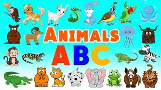 Animals ABC Song | Nursery Rhymes for Babies | LittleKidsTV