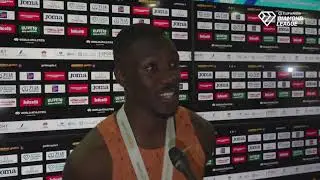 Letsile Tebogo Runs First 100m Since Olympic Final -- & Wins In 9.87 -- At Rome Diamond League 2024