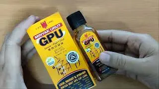 Review Minyak Gosok Pijat Urut : GPU Cap Lang