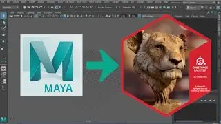 Maya to Substance Painter [Export and Paint] | Rees3D.com