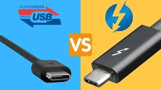 USB-C vs Thunderbolt 4 - The Differences Explained In Under 5 Minutes!