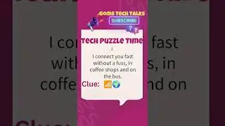 Can YOU Solve These Tech PUZZLES? Easy, Medium, Hard! | goms tech quiz  #gomstechtalks