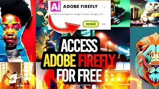 How To INSTALL Adobe FIREFLY Free Access & Download  | Photoshop Beta