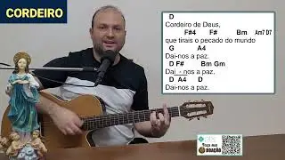 Cordeiro de Deus LITÚRGICO TRADICIONAL ANTIGO Canto com CIFRA ....que tirais o pecado do mundo