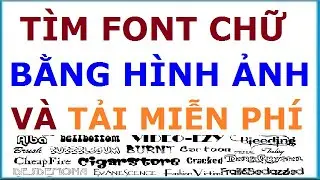 How to search fonts by image
