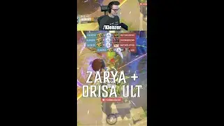 Orisa + Zarya Ult Combo - Open Queue Meta? #shorts #youtubeshorts #overwatch2