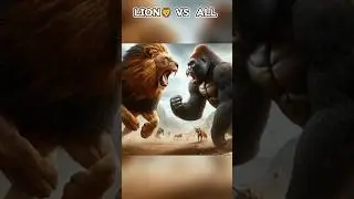 LION🦁 VS ALL🤯😵💀 