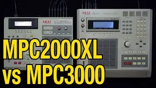 Akai MPC2000XL versus MPC3000 Sound Comparison Shoot Out