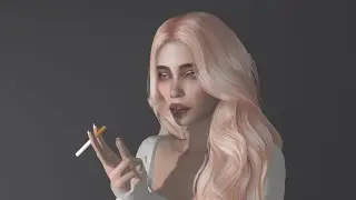 [AC] «Smoke» | Animation for Sims 4 (FREE)