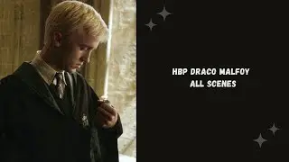 Draco Malfoy ALL HBP scenes 4k