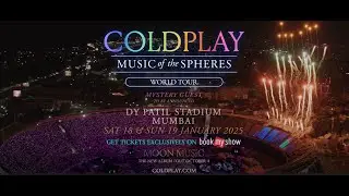 Music Of The Spheres World Tour 2025 | India | Coldplay