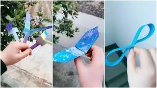 Gấp giấy những đôi cánh nhỏ bay trong gió | Paper helicopter (origami art #65)