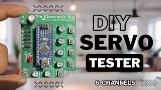 Control 6 Servo Motors With This Arduino Project