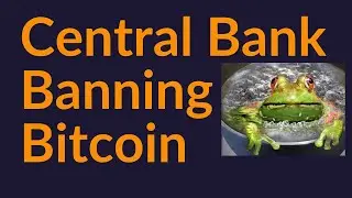 Central Bank Banning Bitcoin (Exits Closing)