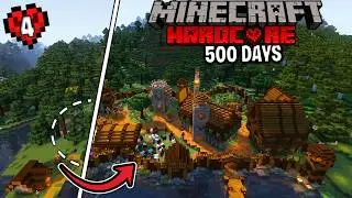 I Survived 500 Days in Minecraft Hardcore...