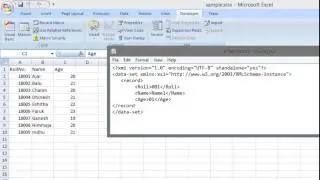 Converting XLS to XML - Tutorial (Excel spreadsheet to XML)