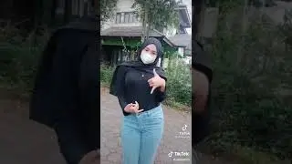 tiktok cewek jilbab gunung gede