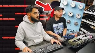 HE TRIED MAKING BEATS WITH THIS! 😱Turned out *CRAZY*