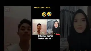 PRANK JADI CEWEK DI OMETV