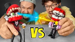 Lego VS Trash Amazing Digital Circus! We Made All The Characters In The Circus Universe! 🎪🧩