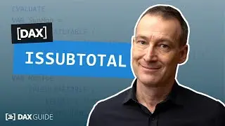 ISSUBTOTAL - DAX Guide